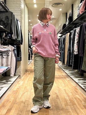 mariko.tさん（レディース・161cm）の春コーディネート