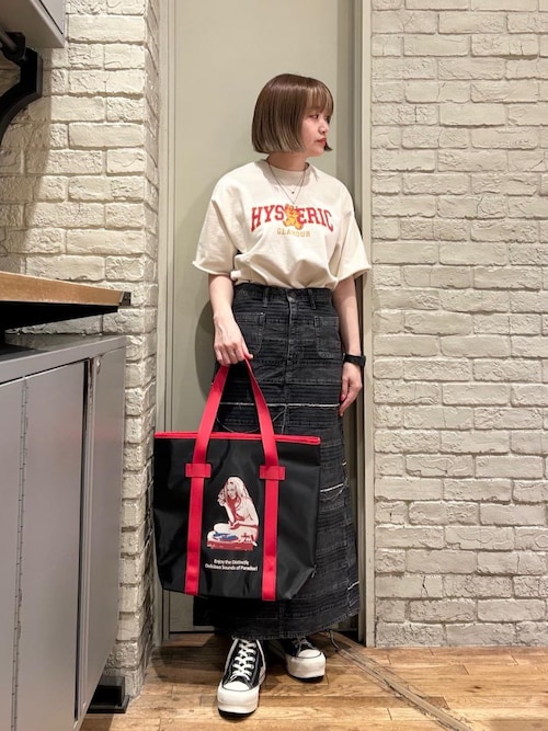 HYSTERIC GLAMOUR（ヒステリックグラマー） スカート スクラッチロング