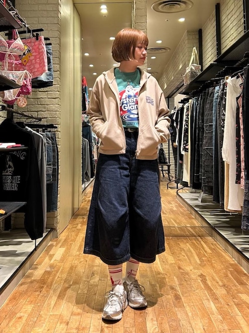 HYSTERIC GLAMOUR（ヒステリックグラマー） ワイドパンツ ハーフパンツ
