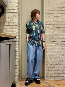 mariko.tさん（レディース・161cm）の夏コーディネート
