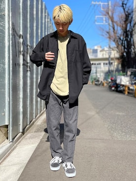 「RED KAP（レッドキャップ）のアイテム」を使った、setup7_menさん（メンズ・175cm）の冬コーディネート
