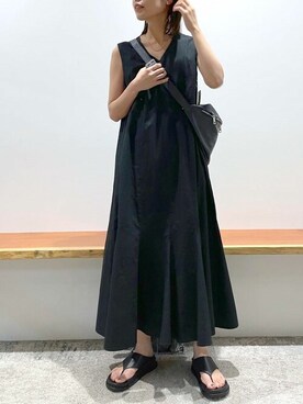 「BEVINI（べヴィニ）のアイテム」を使った、BABYLONE STAFFさん（レディース・158cm）の夏コーディネート