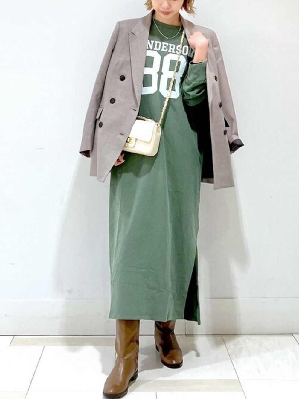 BABYLONE（バビロン）の「BABYLONE / フラノテーラードジャケット