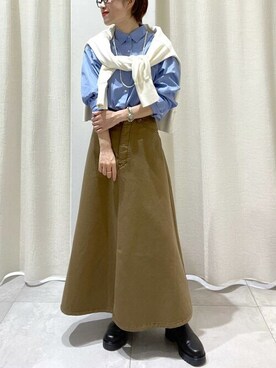 BABYLONE カツラギフレアスカート BABYLONE（バビロン）の「カツラギフレアスカート（）」 - WEAR