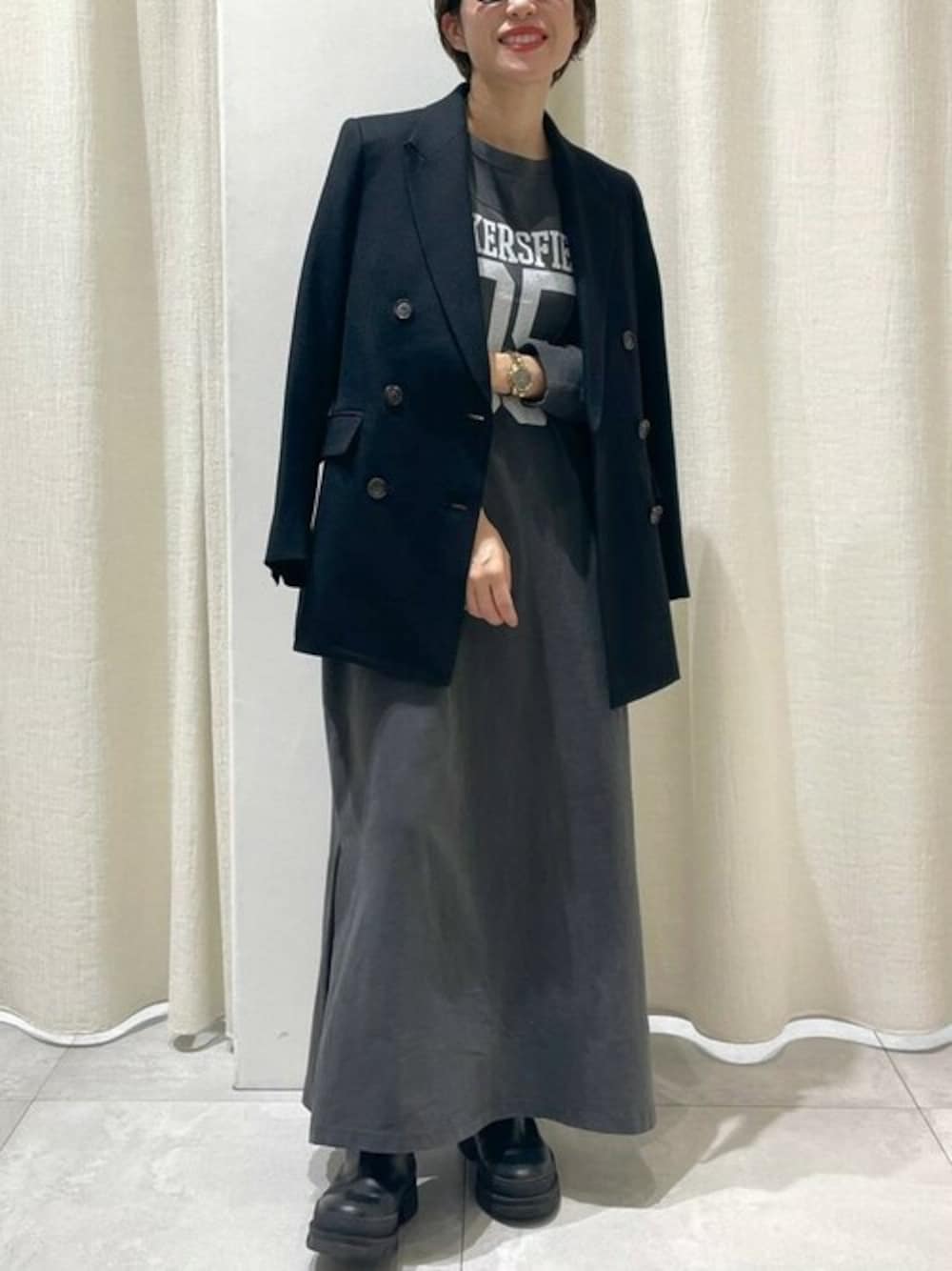 BABYLONE（バビロン）の「BABYLONE / フラノテーラードジャケット