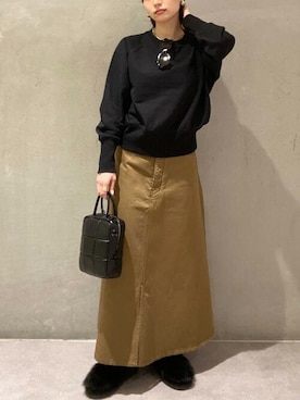 「suicoke（スイコック）のアイテム」を使った、BABYLONE STAFFさん（レディース・158cm）の秋コーディネート