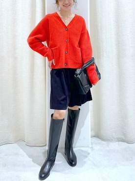 「BEVINI（べヴィニ）のアイテム」を使った、BABYLONE STAFFさん（レディース・158cm）の秋コーディネート
