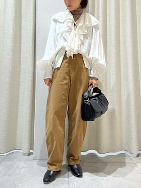 BABYLONE STAFFさん（レディース・156cm）の冬コーディネート