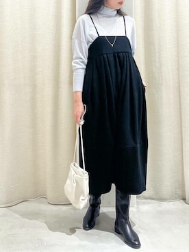 BABYLONE STAFFさん（レディース・167cm）の冬コーディネート