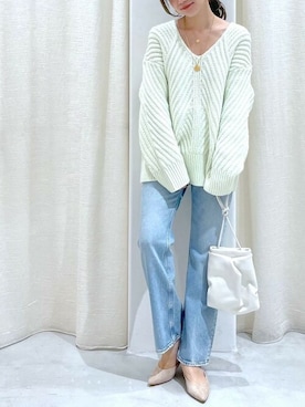 BABYLONE STAFFさん（レディース・158cm）の冬コーディネート