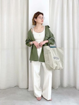 BABYLONE STAFFさん（レディース・161cm）の春コーディネート