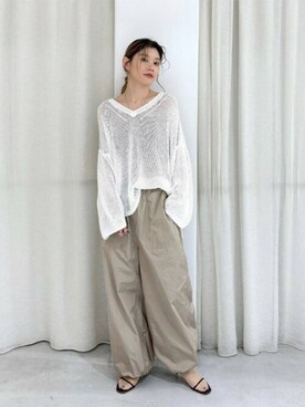 BABYLONE STAFFさん(レディース・161cm)の春コーディネート