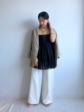 BABYLONE STAFFさん（レディース・161cm）の春コーディネート