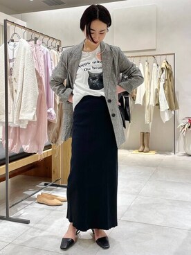 BABYLONE STAFFさん（レディース・162cm）の春コーディネート