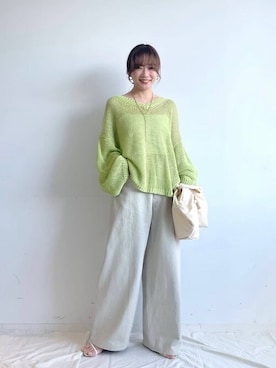 BABYLONE STAFFさん（レディース・158cm）の春コーディネート