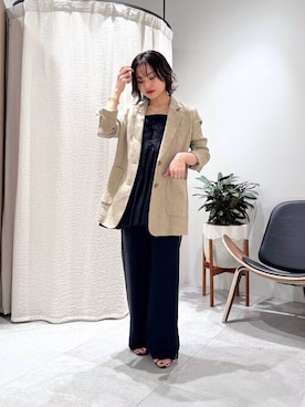 BABYLONE STAFFさん（レディース・156cm）の春コーディネート