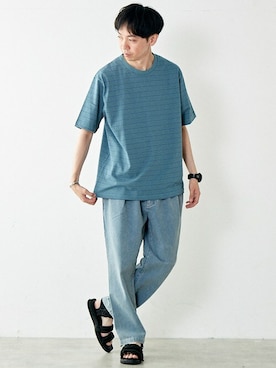 「MASTER FRAME（マスターフレーム ）のアイテム」を使った、kentaro.tさん（メンズ・176cm）の夏コーディネート