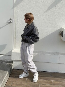 城戸 穂乃香さん（レディース・155cm）の冬コーディネート