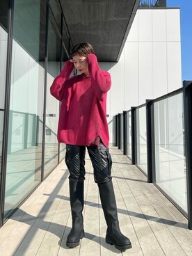 城戸 穂乃香さん（レディース・155cm）の秋コーディネート