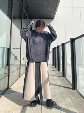 城戸 穂乃香さん（レディース・155cm）の秋コーディネート