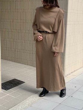 unit labさん（レディース・154cm）の秋コーディネート