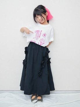 unit labさん（キッズ・127cm）の夏コーディネート