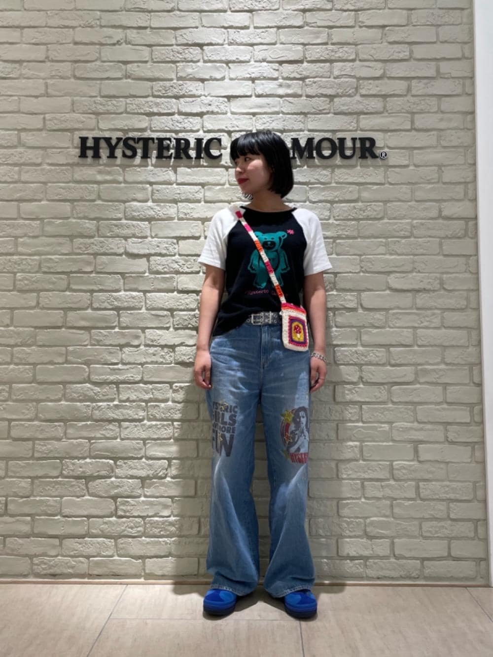 hysteric glamour ヒステリックグラマー ベア Tシャツ HYSTERIC SOUND STUDIO Tシャツ（Tシャツ/カットソー