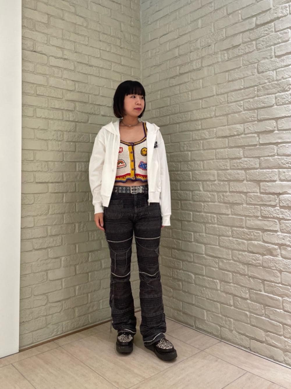 ⭐️ヴィンテージ ヒステリックグラマー⭐️ キャミソール ニット HYSTERIC GLAMOUR（ヒステリックグラマー）の「SPEAK NO EVIL