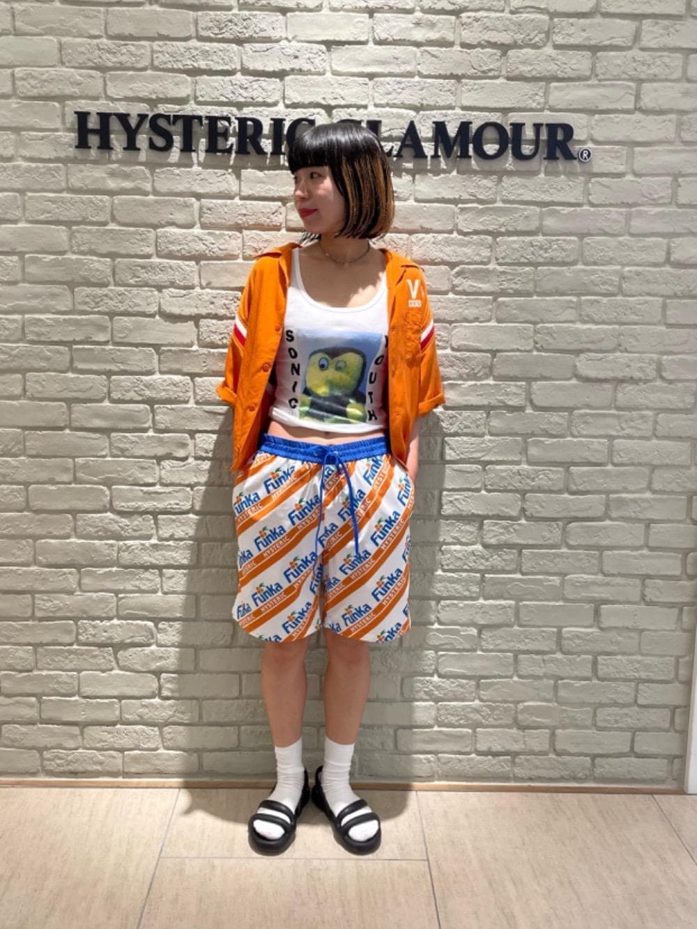 SONICYOUTH HYSTERICGLAMOUR dirtyタンクトップ HYSTERIC GLAMOUR