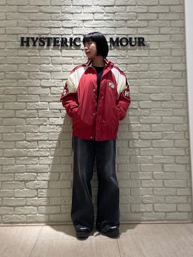 「HYSTERIC GLAMOUR（ヒステリックグラマー）のアイテム」を使った、OKUDAさん（レディース・161cm）の秋コーディネート