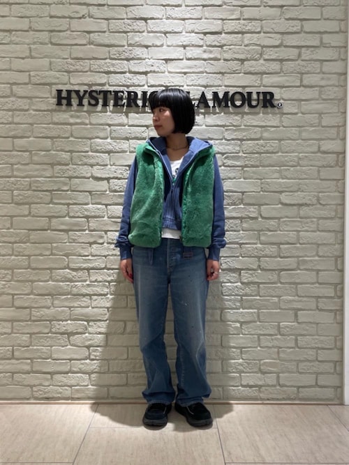 HYSTERIC INC リバーシブルファーベスト（ベスト）｜HYSTERIC GLAMOUR