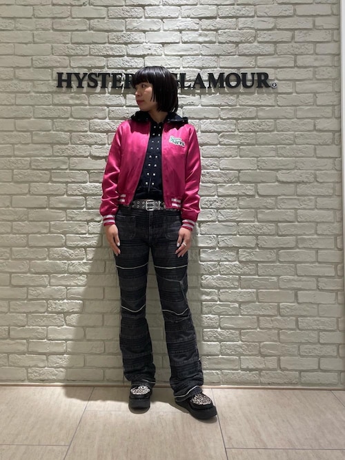 セール】STAR WOMAN刺繍 スカジャン（ブルゾン）｜HYSTERIC GLAMOUR