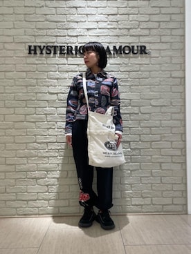 「バッグ」｜「アイテム（デニムジャケット）」を使った、OKUDAさん（レディース・161cm）の冬コーディネート
