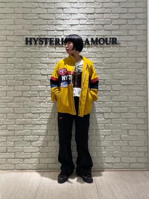 ヒステリックグラマー　ミリタリーシャツ HYSTERIC GLAMOUR（ヒステリックグラマー）の「ワッペン付