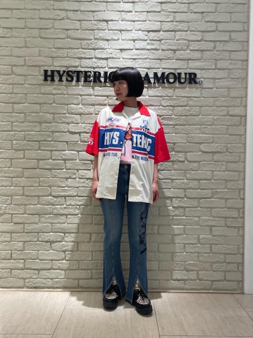 HYSTERIC レーシングシャツ（シャツ/ブラウス）｜HYSTERIC