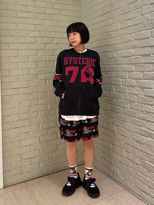 HYSTERIC 76 オーバーサイズジャンパー HYSTERIC 76 オーバーサイズジャンパー|HYSTERIC GLAMOUR WOMEN