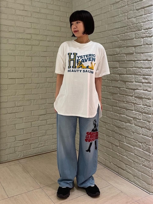新品　未使用　タグ付 ヒステリックグラマー　オーバーサイズ ヒスガール　Tシャツ HYSTERIC GLAMOUR HYSTERIC GLAMOUR