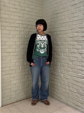 「HYSTERIC GLAMOUR」｜OKUDAさん（レディース・161cm）の夏コーディネート