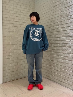 「HYSTERIC GLAMOUR（ヒステリックグラマー）のアイテム」を使った、OKUDAさん（レディース・161cm）の夏コーディネート