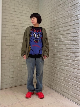 OKUDAさん（レディース・161cm）の夏コーディネート