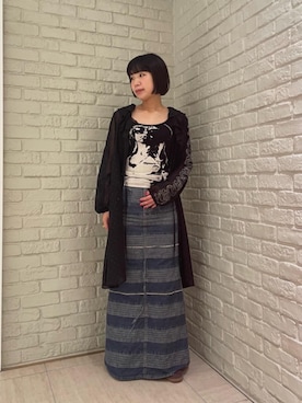 OKUDAさん（レディース・161cm）の夏コーディネート