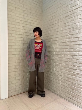 OKUDAさん（レディース・161cm）の秋コーディネート