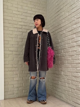 OKUDAさん（レディース・161cm）の秋コーディネート