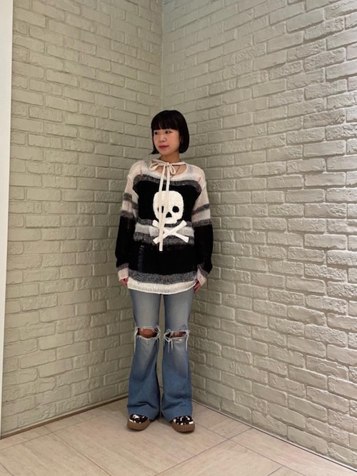 ローライズフレアデニムパンツ（デニムパンツ）｜HYSTERIC GLAMOUR