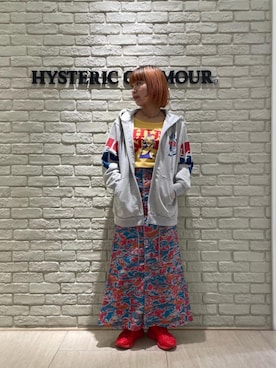 「アイテム（パーカー）」を使った、OKUDAさん（レディース・161cm）の冬コーディネート