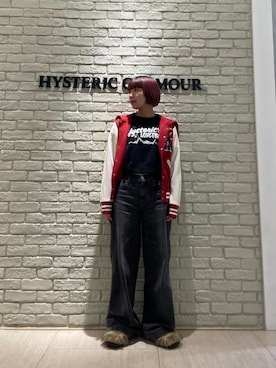 「アイテム（スウェット）」を使った、OKUDAさん（レディース・161cm）の冬コーディネート