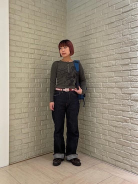 OKUDAさん（レディース・161cm）の冬コーディネート