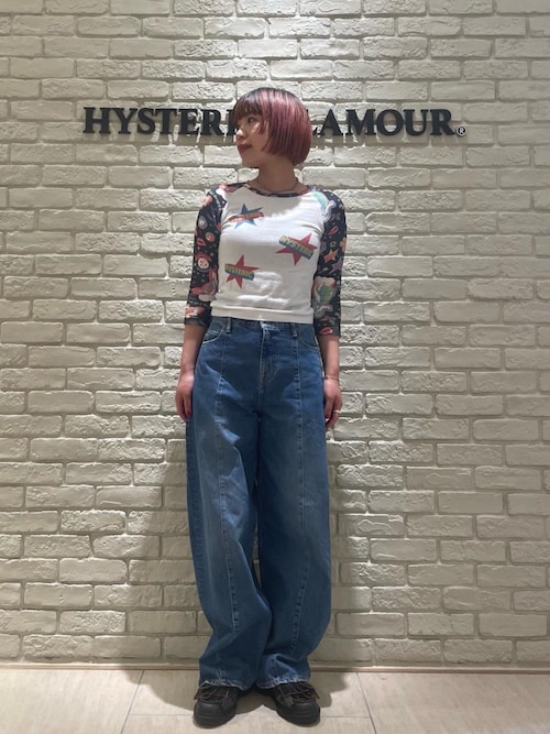 HYSTERIC68柄 七分袖プルオーバー（ニット/セーター）｜HYSTERIC