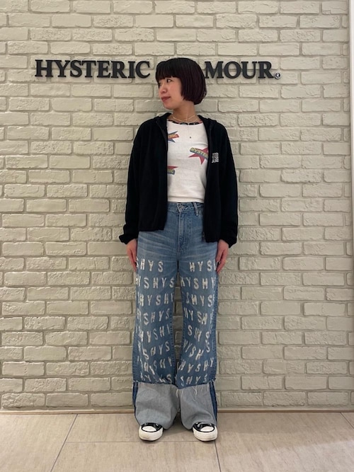 ヒステリックグラマー　刺繍パーカー APPLE PANDA刺繍 パーカー|JOEY HYSTERIC | HYSTERIC GLAMOUR ONLINE