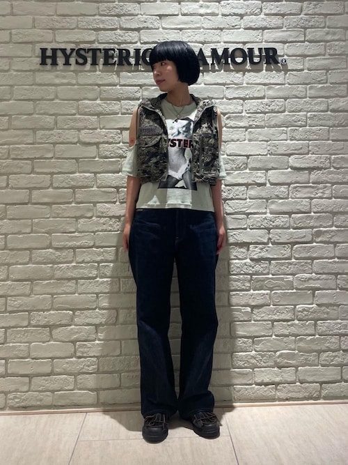 HYSTERIC GLAMOUR（ヒステリックグラマー） ジーンズ リジッドバギー
